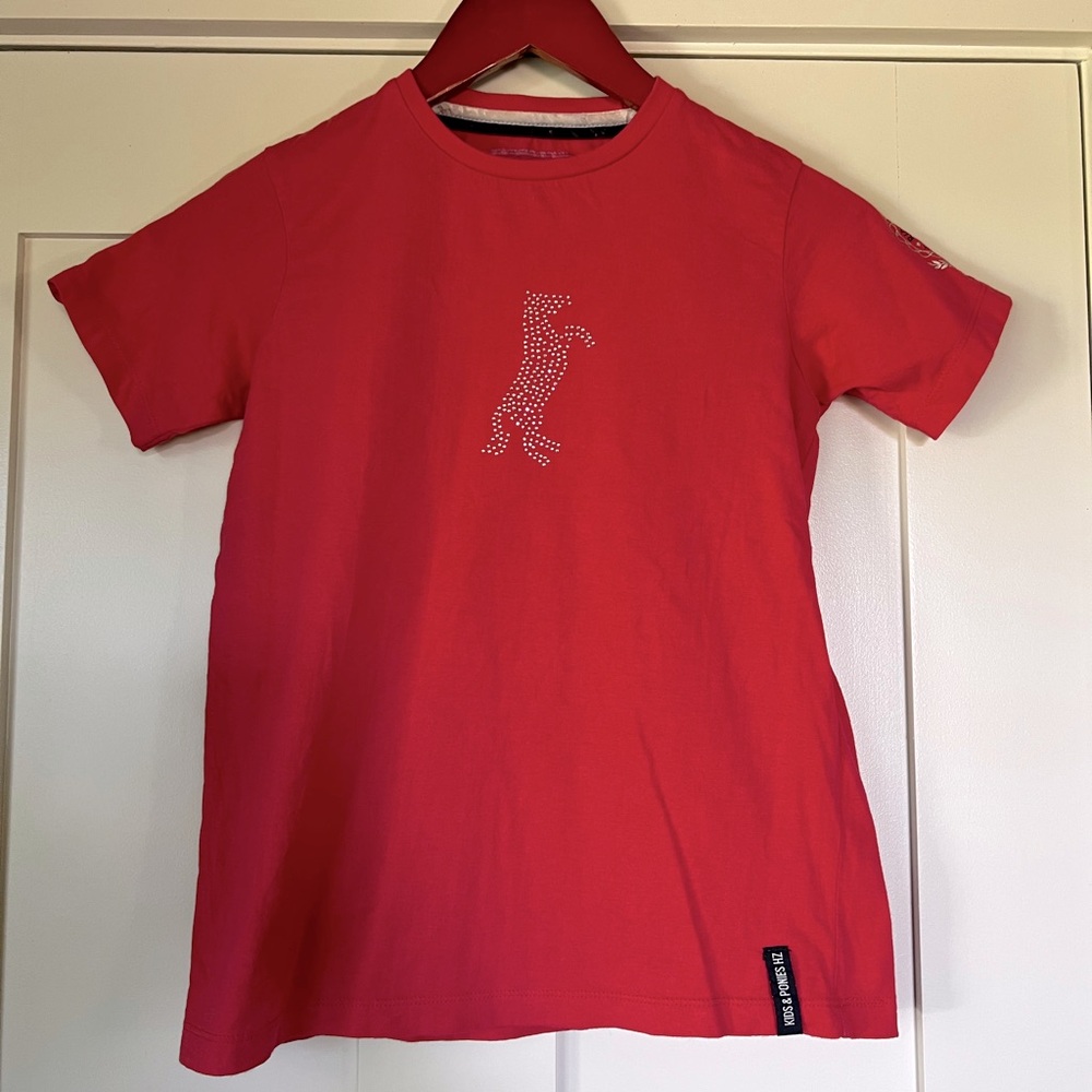 Horze girls tee. Size 11-12years